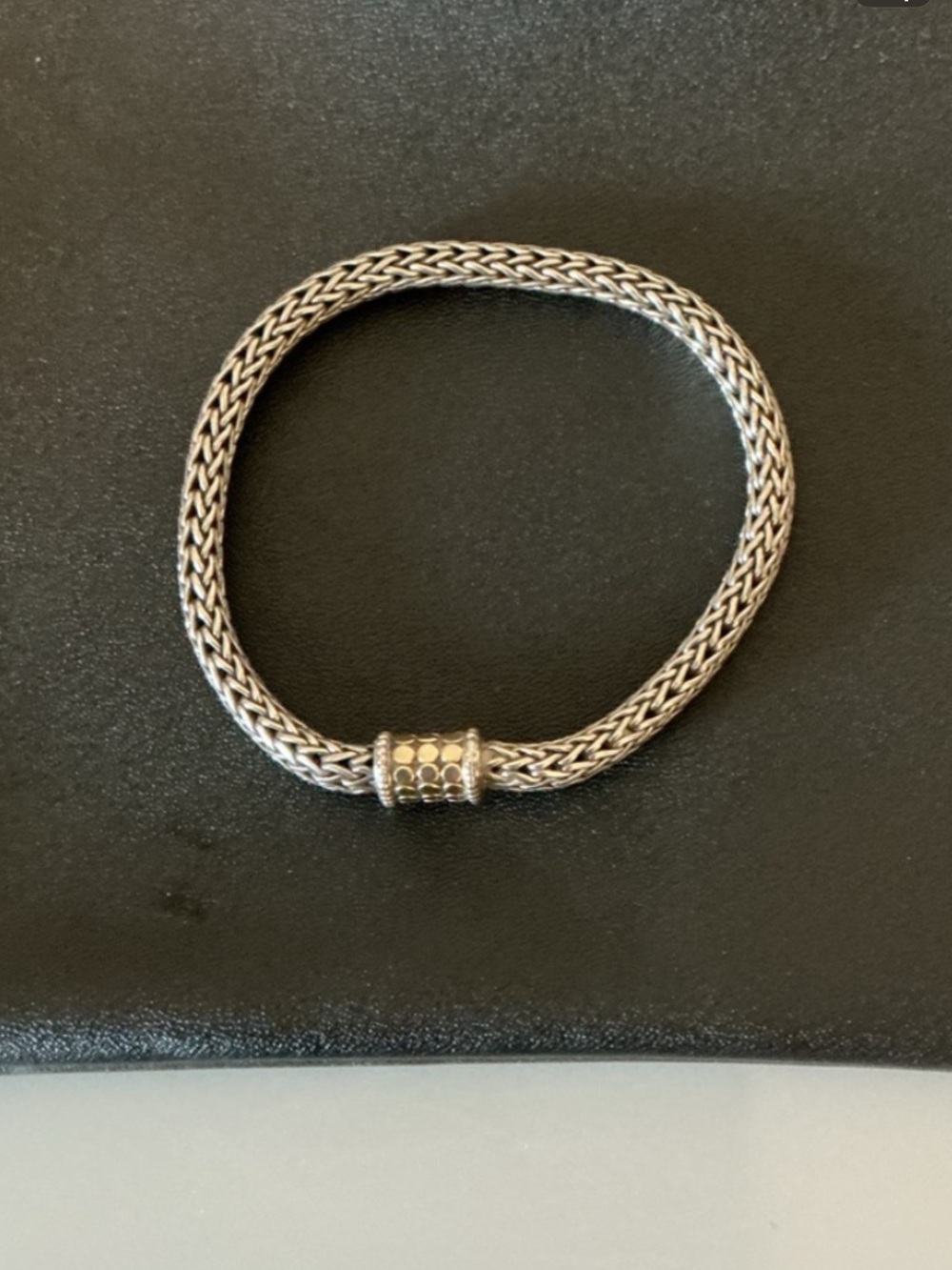 Vintage Sterling Silver wheat pattern bracelet approximately “7 1/2” - Picture 4 of 6